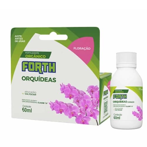Fertilizante Liquido Forth Orquidea Floração - 60ml - Adubo