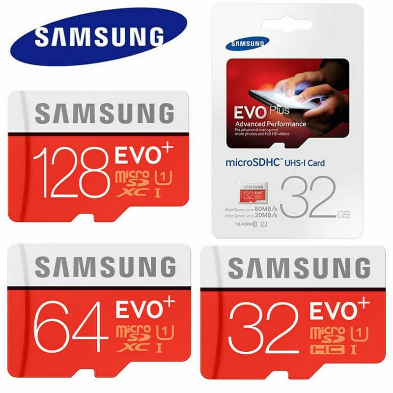 Cartão MicroSD SAMSUNG EVO 128 G 64 32 16 De Memória TF