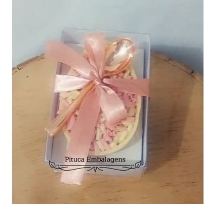 10 Caixas para Ovo de Colher 100g