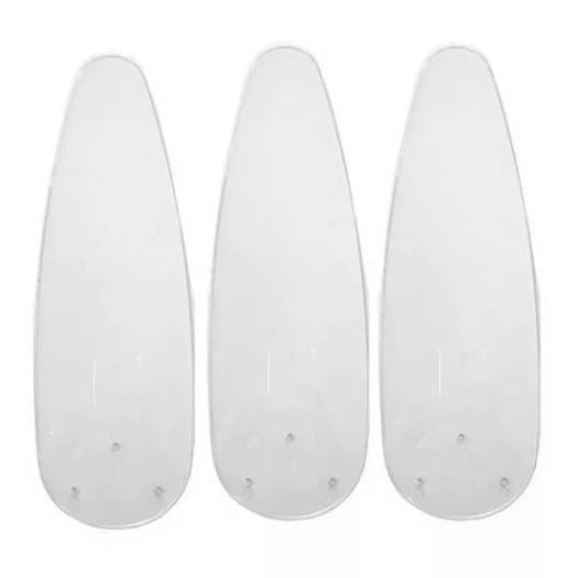 Hélice 3 Pás para Ventilador de Teto Ventisol Wind | Acrílico Transparente | 37cm