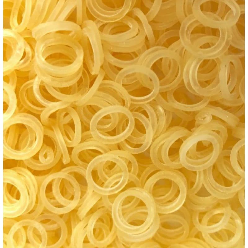 elástico de látex 5/16, para ser usado em laços pet