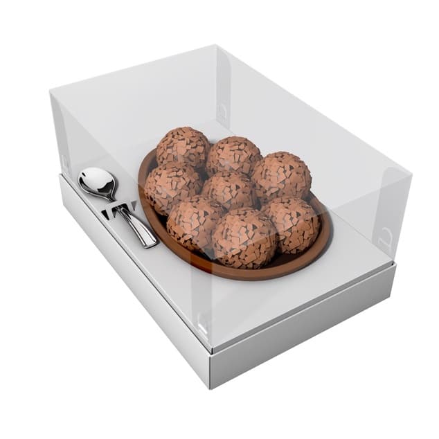 50 un Caixa Ovo De Colher/Páscoa 250g/350g/500g Kraft Ou Branco