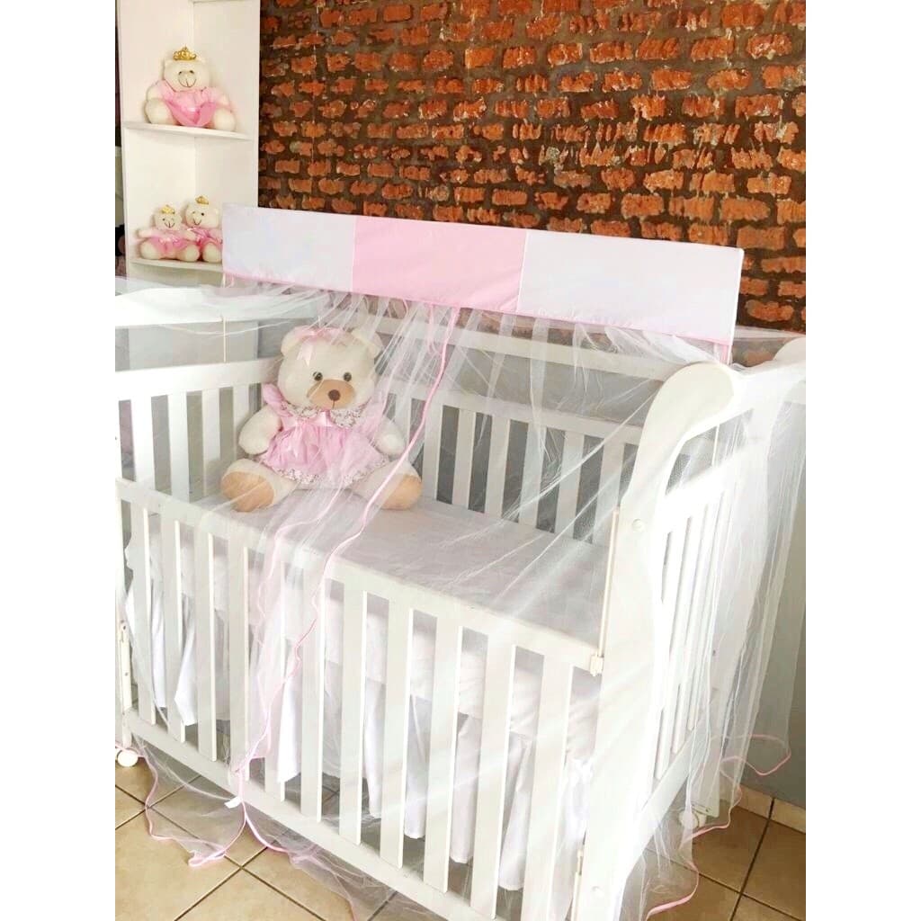 Mosquiteiro Bando Berço Tela Mosquiteira Cortinado Rede Véu Bebe Berco Americano e Nacional Bandô