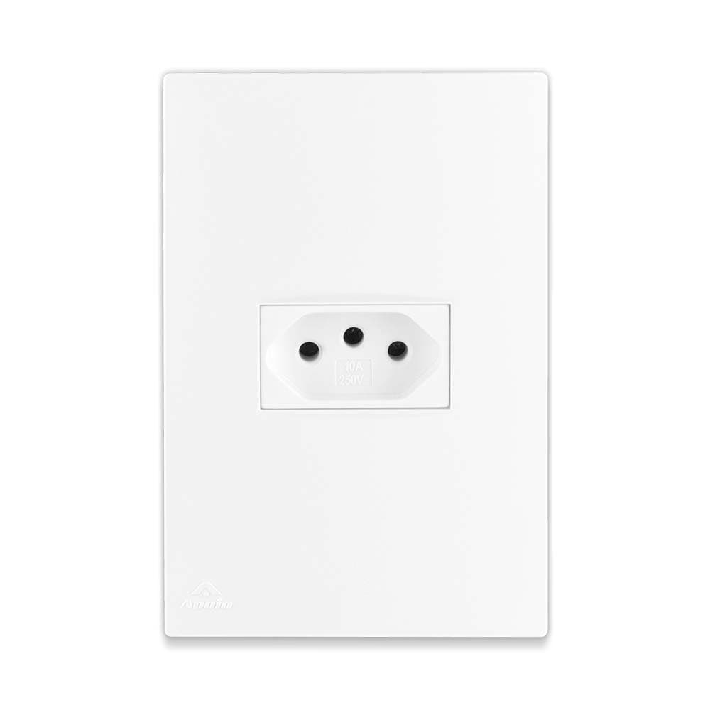 TOMADA 10A COMPLETA 110/ 220/L Apoio/4X2