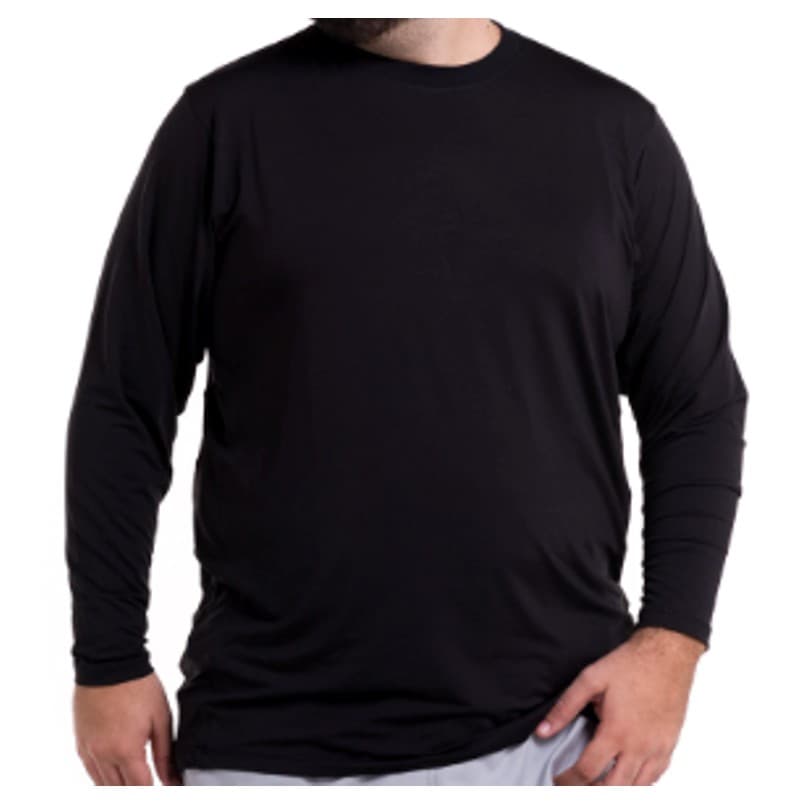 KIT 9 MANGA LONGA MASCULINA PLUS SIZE POLIÉSTER