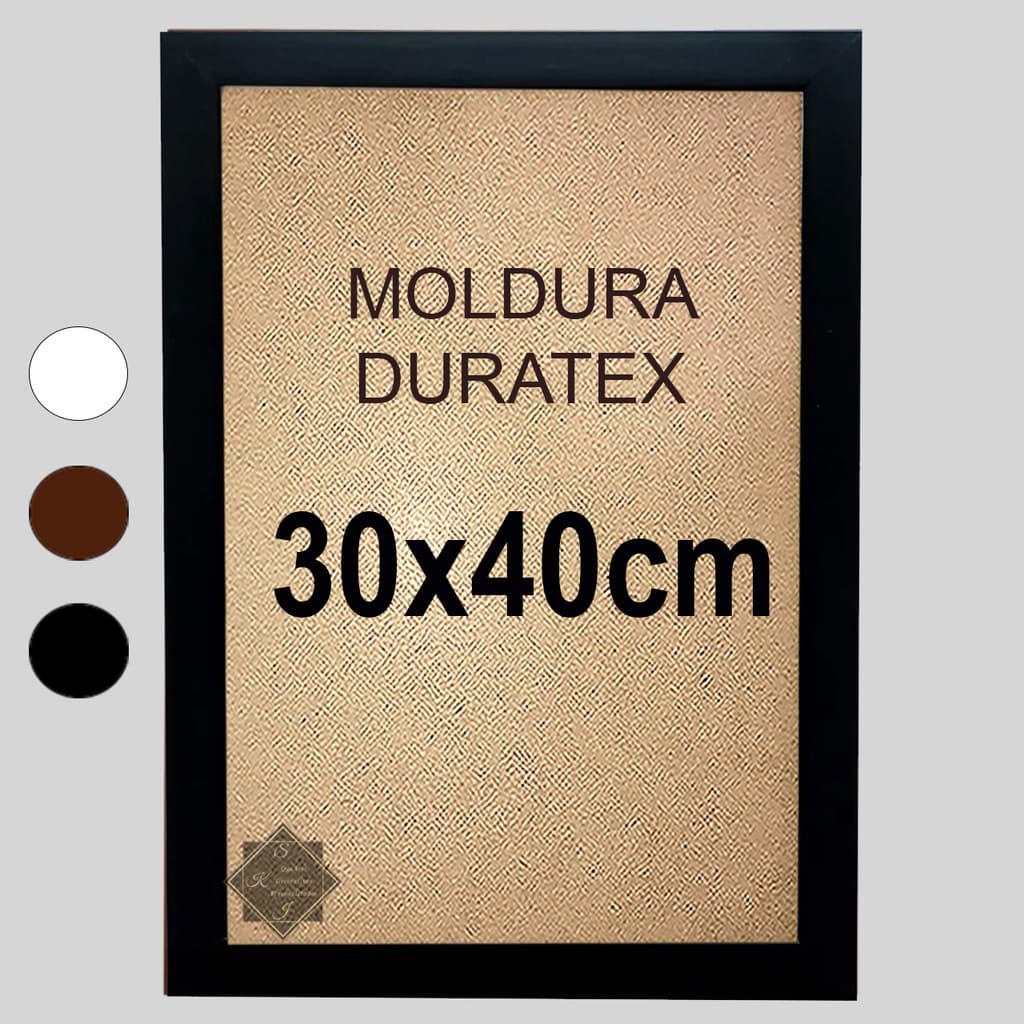 Moldura Quadro Com Duratex 30x40cm