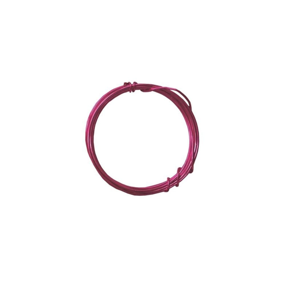 Arame Artesanato Alumínio Pink - 50 Metros