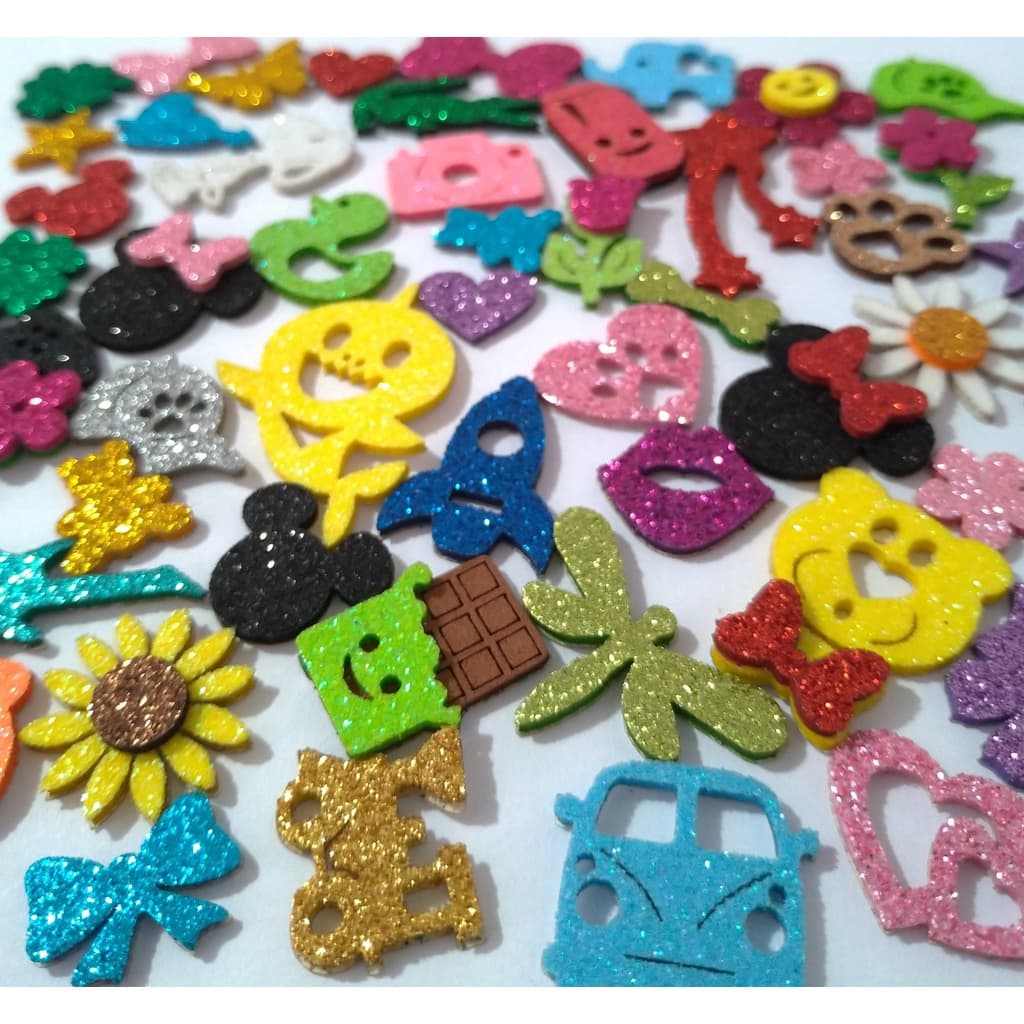 100 Adesivos Pet biju para banho e tosa sortidos