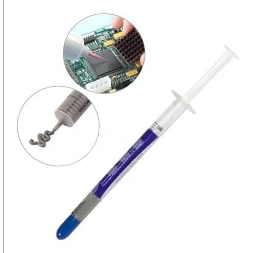 Pasta Térmica Alta Performance a Base de Prata, 30% Nitrato Prata