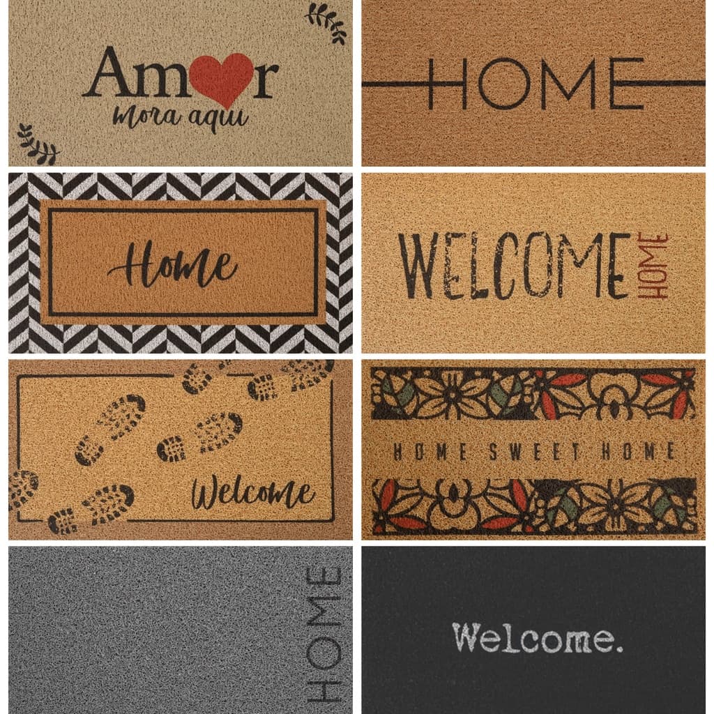 Tapete Porta Entrada Casa Capacho Vinil Terral Kapazi