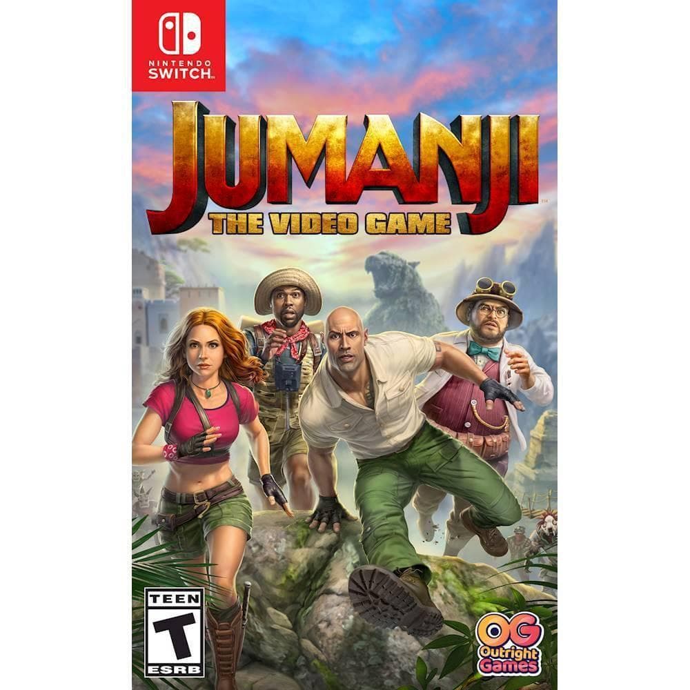 Jumanji The Video Game Switch Mídia Física