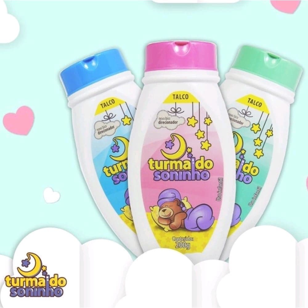 Talco Turma do Soninho 200g - Tipo a Escolher