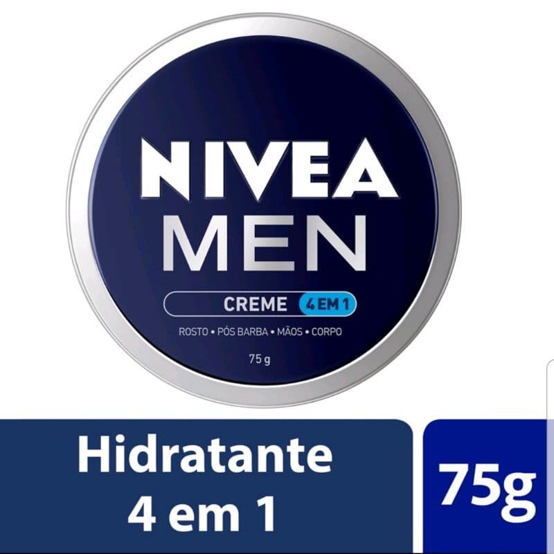 Nívea Men Hidratante Masculino 4 em 1 Lata 75g