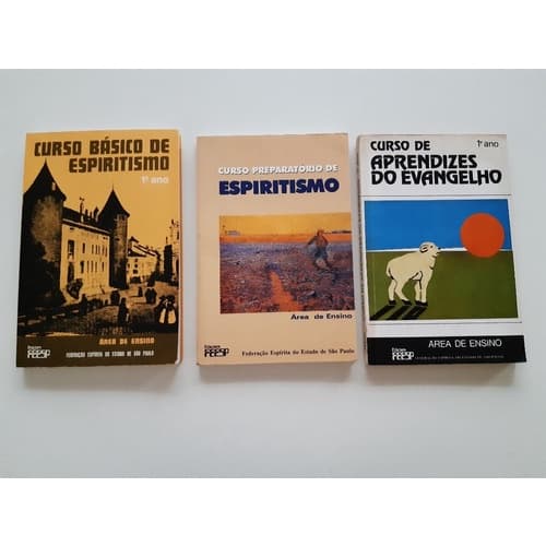 Livros De Cursos Espíritas 3 Unidades Eei872