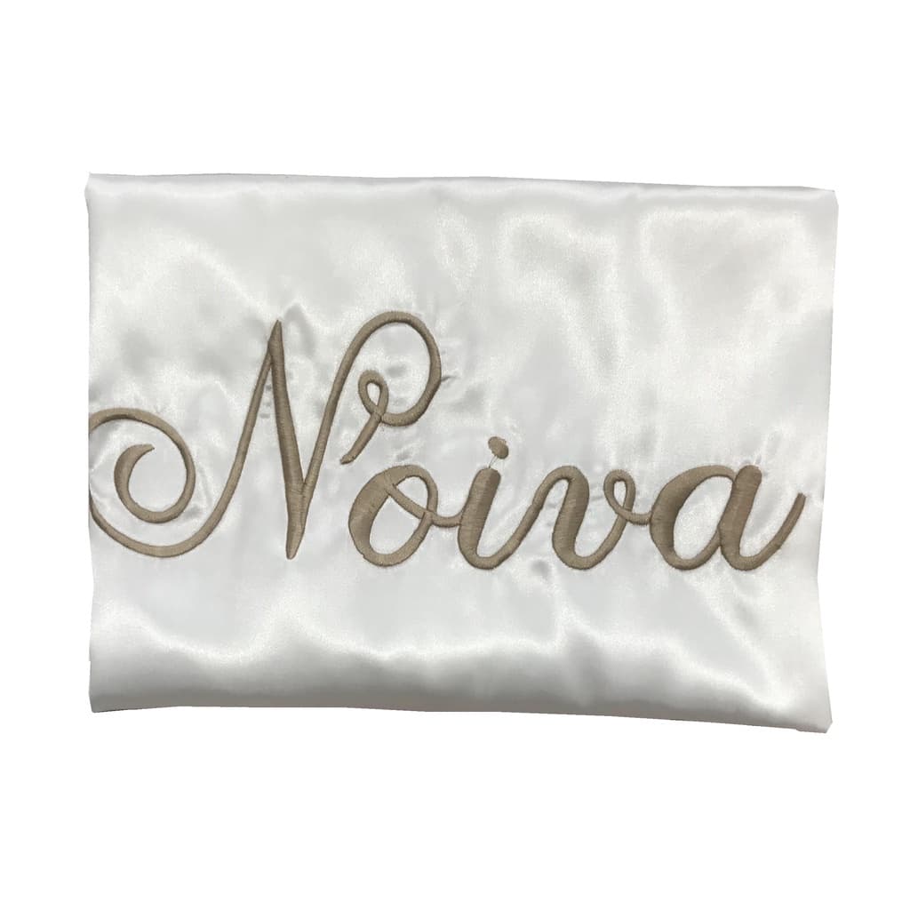 Robe Plus Size de Cetim para Noiva, Mãe da Noiva, Irmã da Noiva, Madrinha, Casamento