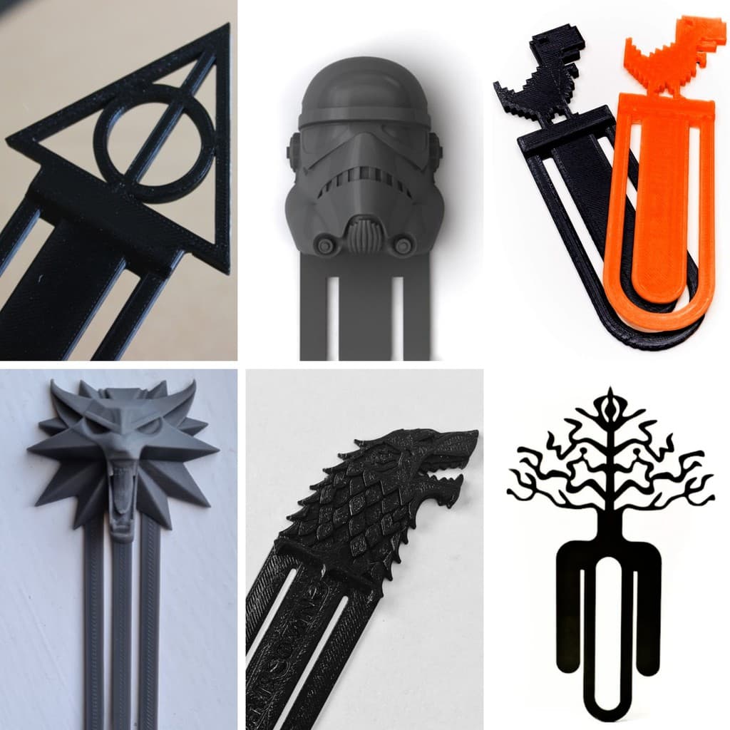 Marcador de Página Livros Harry Potter Star Wars Game Of Thrones The Witcher Dino Chrome Yggdrasil