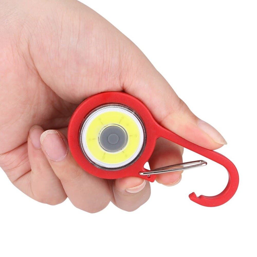 Chaveiro Portátil Super Mini Claro Cob Lanterna Chaveiro Luz De Sinal