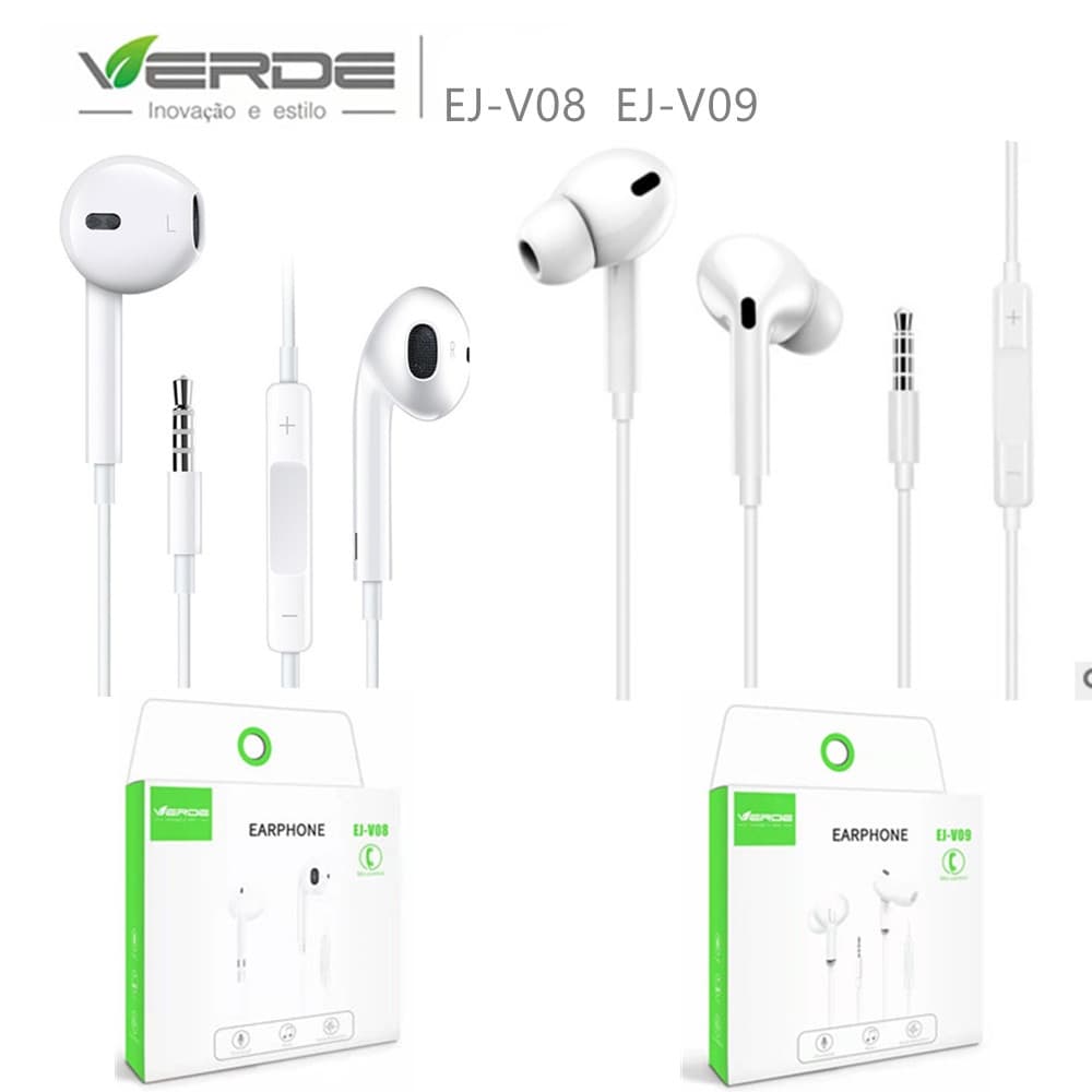 Fone De Ouvido Com Fio Hifi Microfone Compatível Com Fio Celula Ej-e01