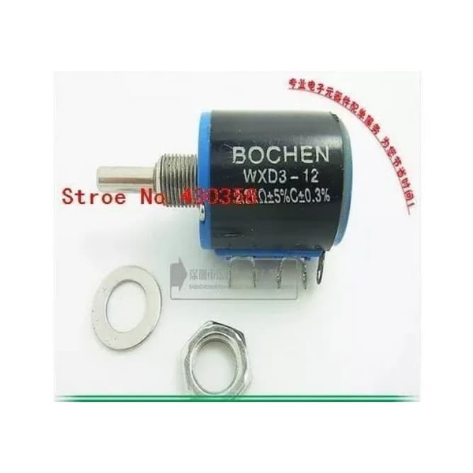 Potenciometro Mulitvoltas De Precisão 4k7 Wxd3-12-2w