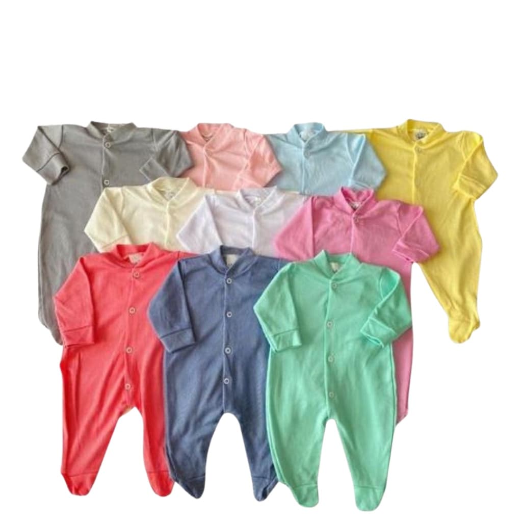 KIT 2 Macacão de bebê alyaht- tecido confortavel roupas de bebê enxoval