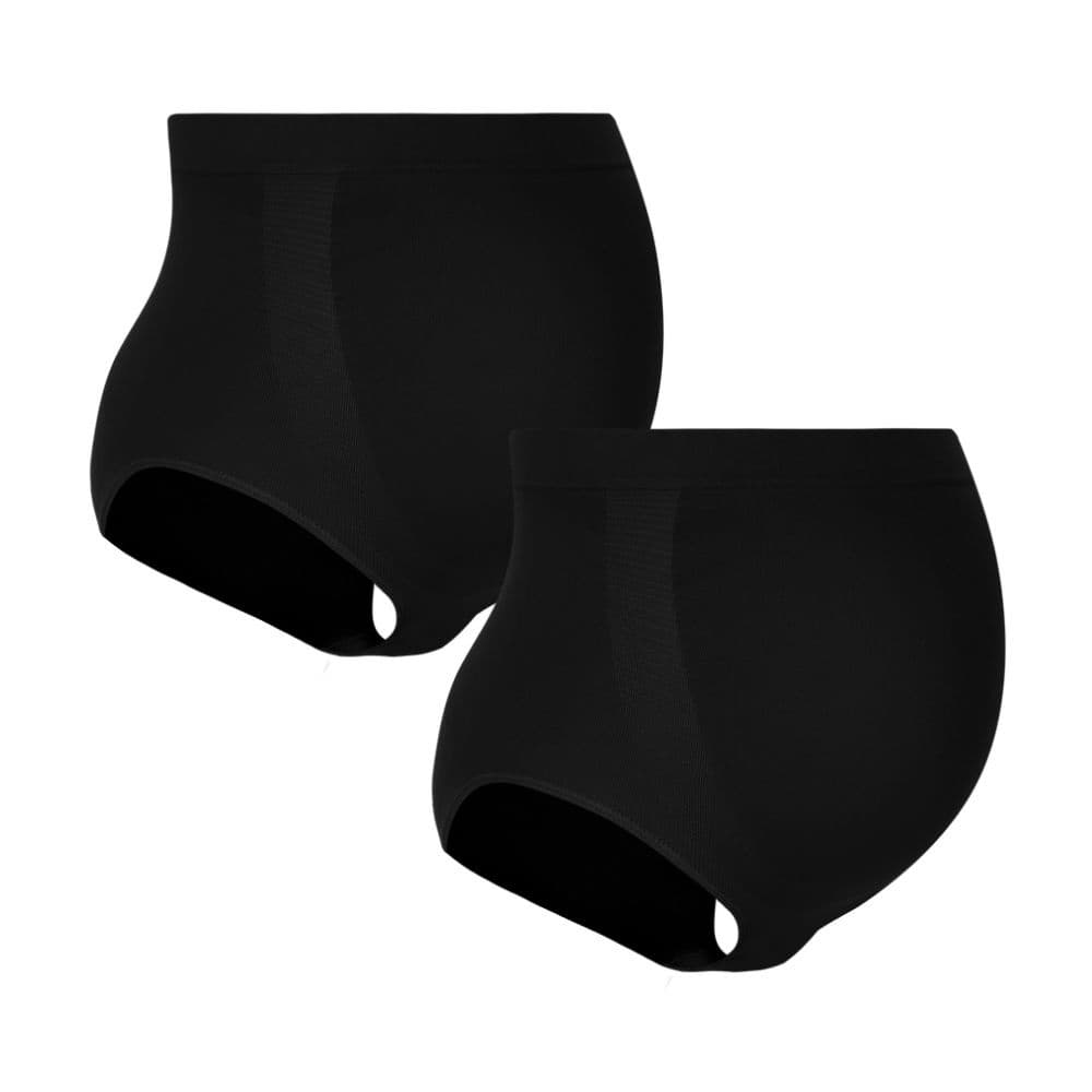 Kit 2 Calcinhas Gestante Feminina Trifil Original Sem Costura Basica De Sustentacao Maternidade