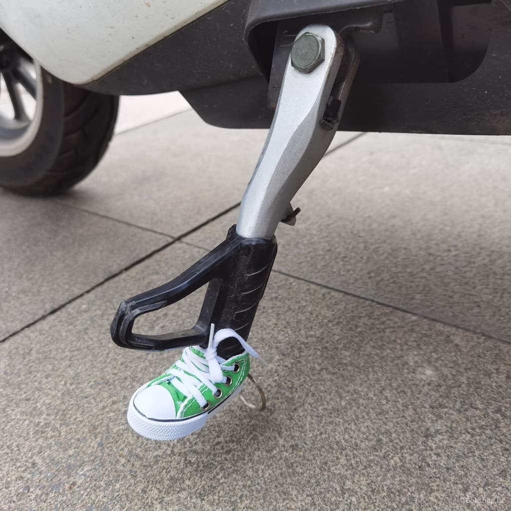 Sapatos pequenos de apoio para os pés de motocicleta para bicicleta elétrica mini locomotiva