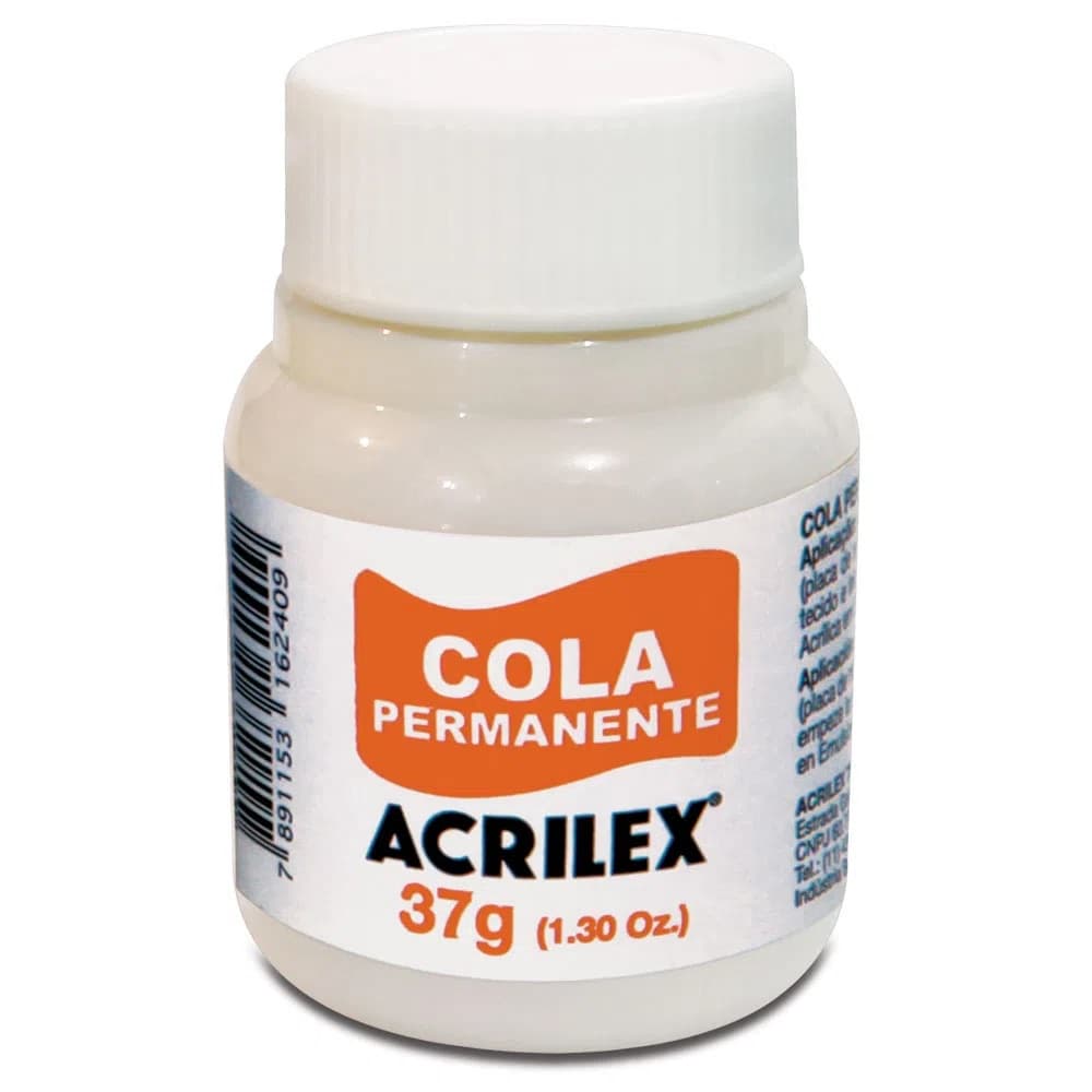 cola permanente acrilex 37mL