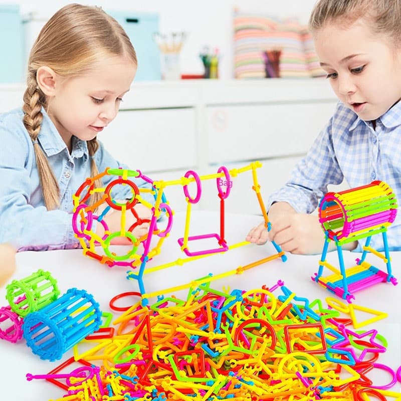 Kids DIY Construção De Blocos De Smart Stick Jogo Para Brinquedos Educativos Infantis