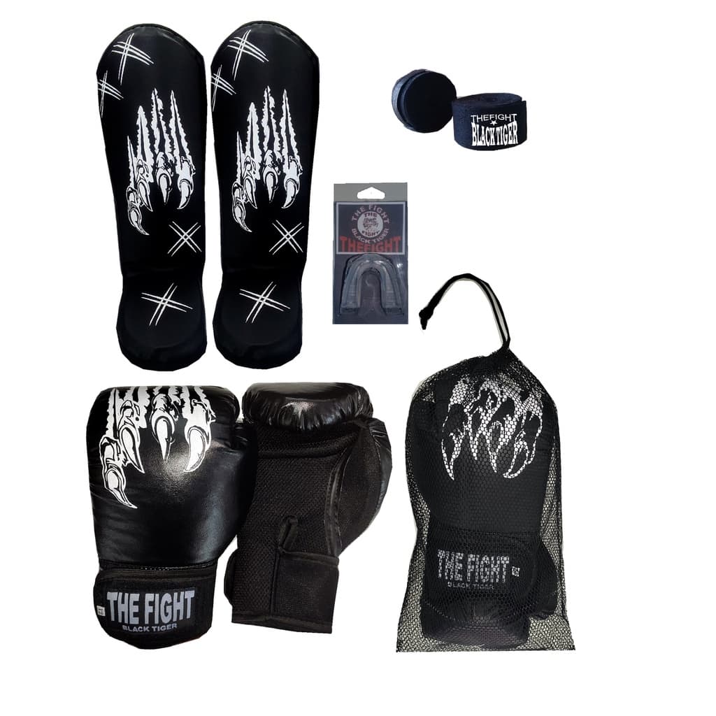 kit,Luva+canelira+bandagem+bucal