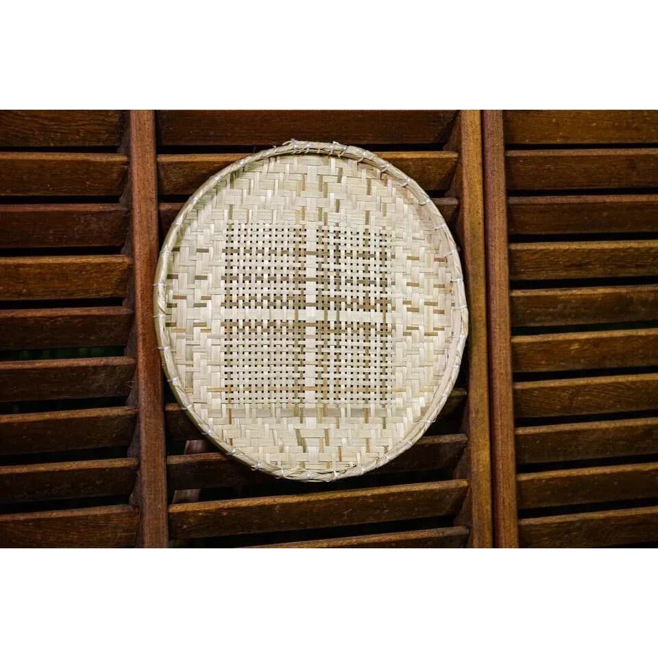 Peneira Bambu - Kit 3 Unidades - 40cm, 30cm, 20cm