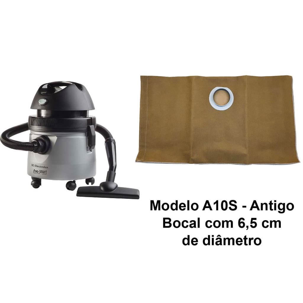 Saco Reutilizável Aspirador Electrolux A10 Smart Antigo