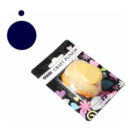 Furador Scrapbook Com Alavanca - Circulo Duplo 10mm E 2mm