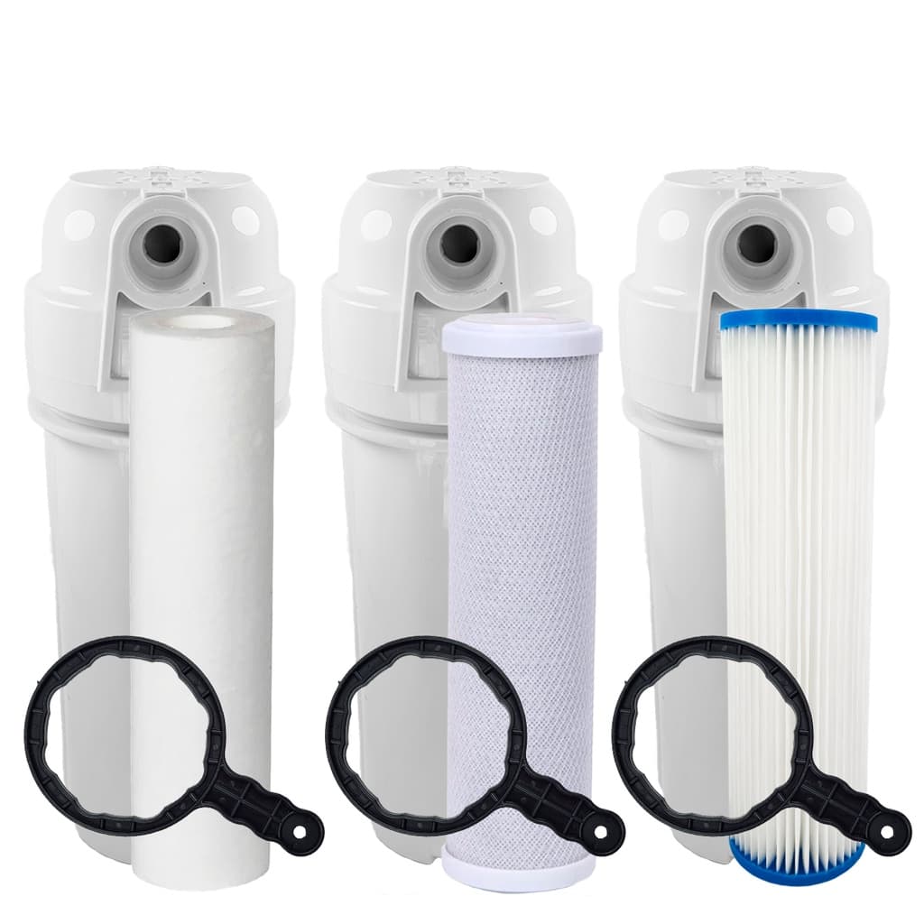 3 Filtro Carvão Ativado 1 Plissado Lavável 1 Polipropileno