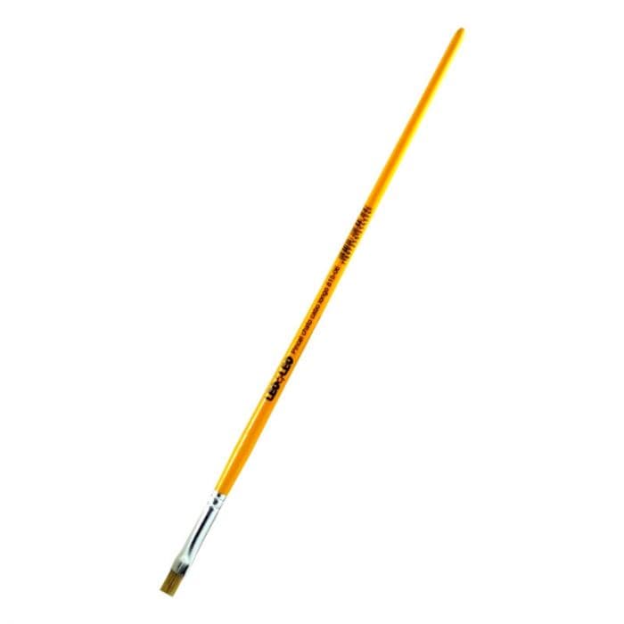 Pincel Chato Amarelo N°6