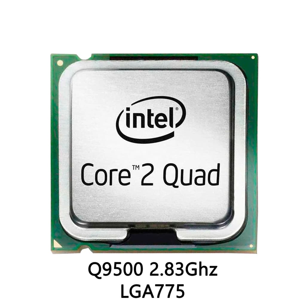 Processador Intel Core 2 Quad Q9500 2.83Ghz 4 núcleos Quad Core 6Mb Cache 1333Mhz Lga775 Pc Desktop