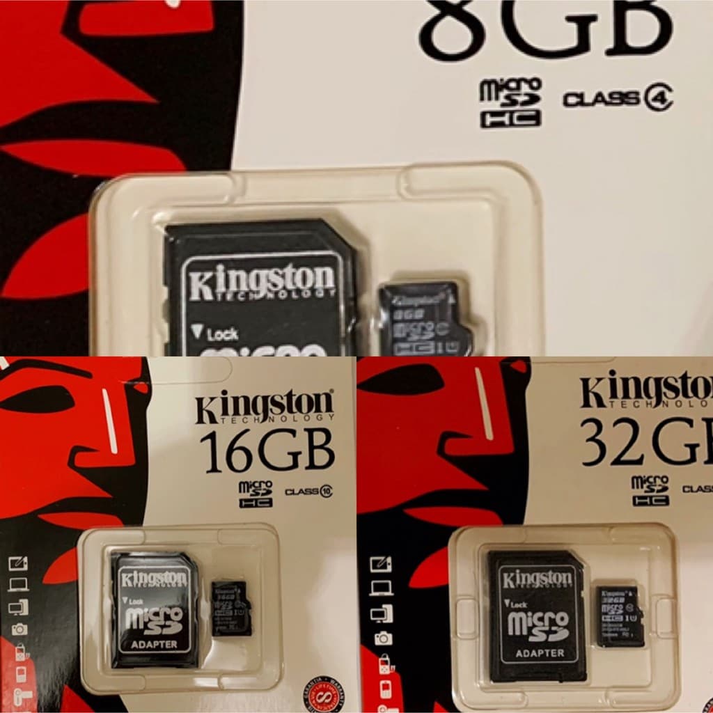 Cartão De Memória Sd Cartão Micro Sd Tf CartãoKingston  8GB/16GB/32 GB Original