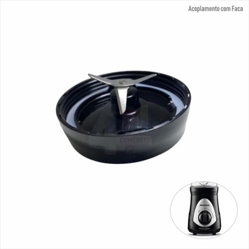 Acoplamento Base Faca Mondial Personal Blender Dg 01
