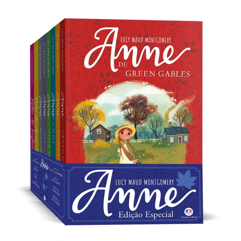 Coleção Anne de Green Gables com 8 livros mais Diário de ave - Ciranda Cultural