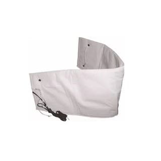 Cinta Térmica Abdominal Elétrica Santa Clara 110V ou 220V Branca