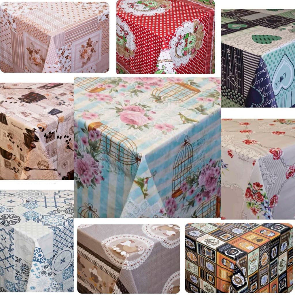 Toalha de Mesa Plástica, Térmicas e Impermeável Por 0,50 X 1,40 metro de largura