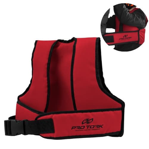 Colete Cinto de Segurança Infantil Para Moto Pro Tork Transporte em Garupa Com Fita Refletiva