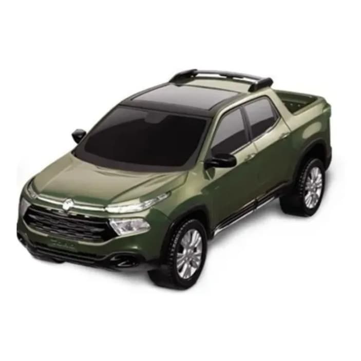 Carrinho Fiat Toro Metalizada 38cm Miniatura - Roma