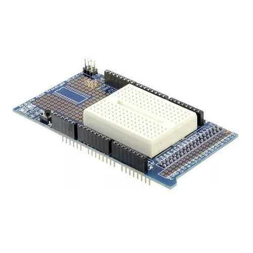 Arduino Mega Protoshield + Mini Protoboard [ Código 123]