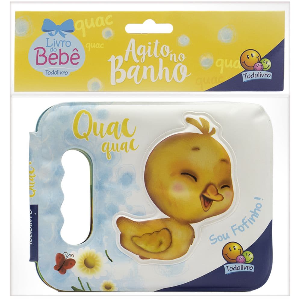 Agito No Banho II: Quac Quac Livro Pedagogico Educativo Infantil de Banho - Todo Livro