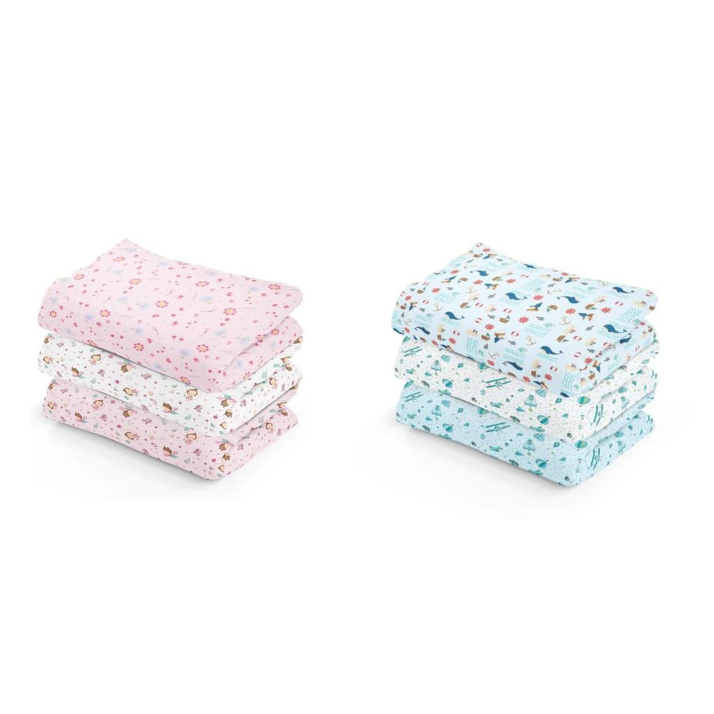 Cueiro Papi Karinho Estampado 80Cm x 50Cm