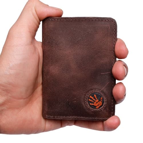 Carteira Porta Cartão Slim 100% Couro Envio imediato