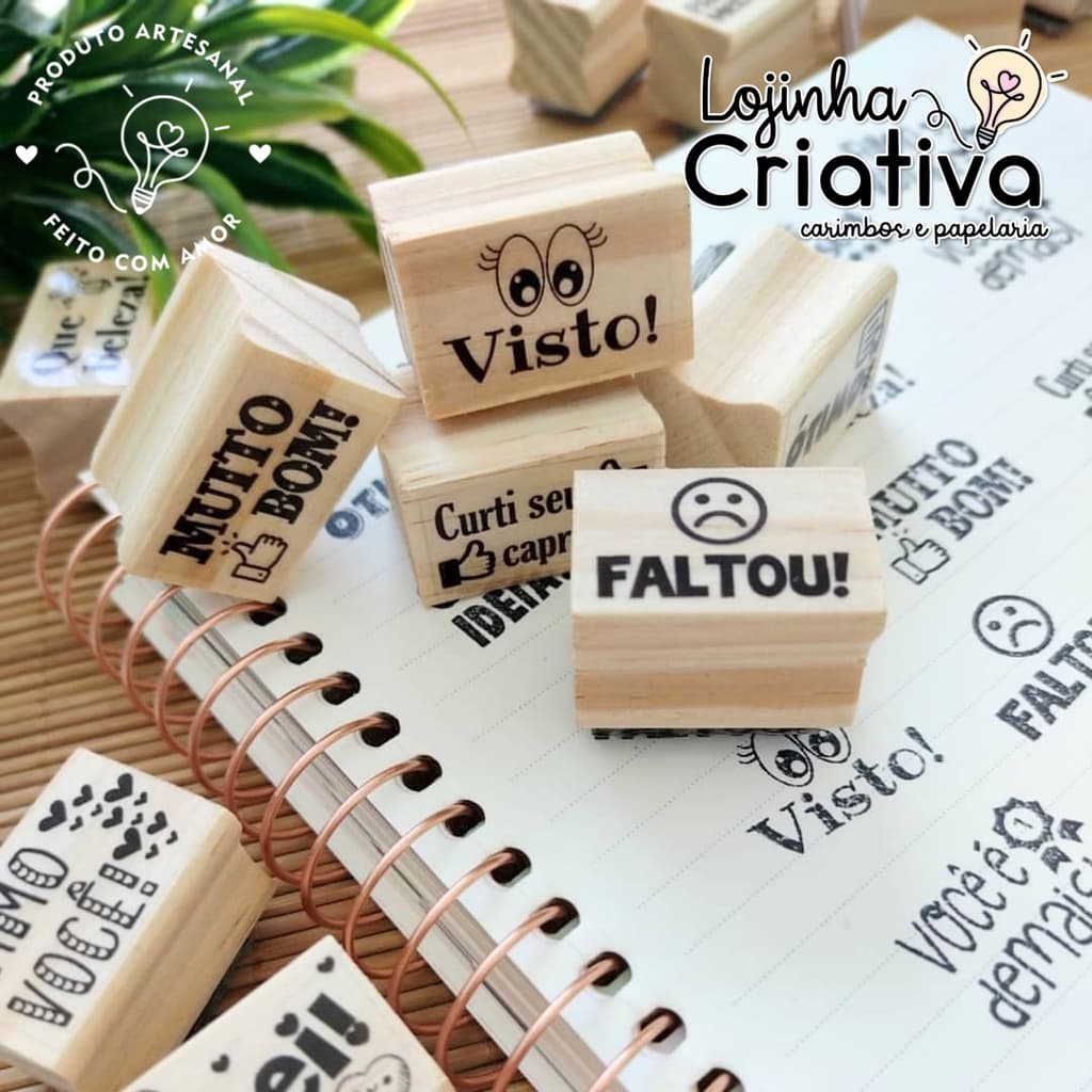 Carimbo para Professor Escola Criança Pedagógico Unidade