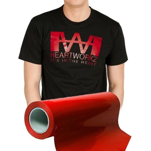 Vinil Transfer Plotter - Vermelho - 30 Cm 50 Mt