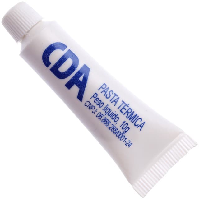 Pasta Térmica Bisnaga 10g CDA para Processador Chip LED E CPU