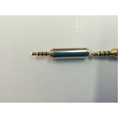 Adaptador Plug Cabo P1 2.5mm Macho X P2 Fêmea